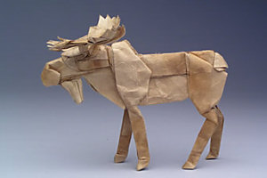 Origami moose, robert j. lang origami