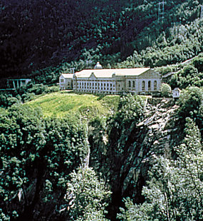 The Vemork hydroelectric plant